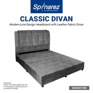 Spinarez Classic Divan + Headboard Bed Frame King/Queen (Mattress Not Included)