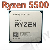 AMD Sharp Dragon 5 5500 Loose Film cpu Computer Processor (r5) 6 Core 12 Wire Degree 3.6 GHz AM4