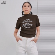 U&B - 2312 A-204 Women's Knit Top Crop Top Knit T-shirt