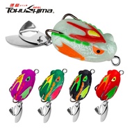 1Pc Floating Joker Frog Lures 3cm/4g Plastic Soft Lure with Double Sharp Hooks Baits Simulation Frog