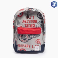 Super cool 3-color Diesel children's backpack (can fit ipad or small laptop), bag Diesel shoulder ba