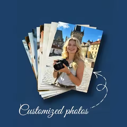 Custom HD Photo Printing - Available in 4x6in, 5x7in, Pet Memorial HD Custom Images, Perfect Holiday