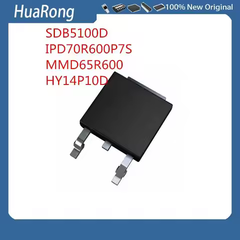 50PCS/LOT SDB5100D SDB5100 70S600P7 IPD70R600P7S MMD65R600 65R600C 65R600Q HY14P10D HY14P10 TO-252-2