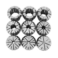 wsustore--10Pcs ER32 Spring Collets Set 2/4/6/8/10/12/16/18/20mm + MT3 ER32 Collet Chuck Morse Taper