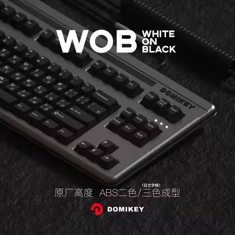 Domikey WOB ABS Triple-Shot Japanese Custom Cherry Profile Keycaps for Mechanical Keyboards – Dye-Su