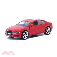 Audi紅-經典豪華炫光合金模型車