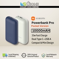 Xiaomi Mini Power Bank 10000mAh Pocket Pro Edition with 33W Max Output Charging Power Powerbank