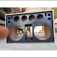 ลำโพงบลูทูธ (งานดิบ)ซับ 10นิ้วหน้าเปิดคู่ กลาง 4×4 แหลม 2นิ้ว×4 เพลท 25×5.5 ไม้MDF 15มิล