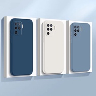 Solid color phone case OPPO A94 2021 Full Protect Camera Lens Shockproof TPU Jelly Soft cover C7K