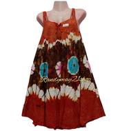 "DUSTER INDONESIAN BATIK (L-2XL)-(ASSORTED) - Cotton Batik Duster for Women, Plus Size, Long Dress, 