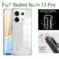 Transparent Case For Redmi Note 13 Pro Shockproof Phone Case Redmi Note 13 TPU Phone Cover