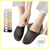 MATA KATUN 964 Women's Cotton Invisible Mesh Socks Below the Ankle