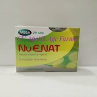 Promo Nu Enat atau Nuenat Soft Caps isi 30 Mega LifeSciences Murah
