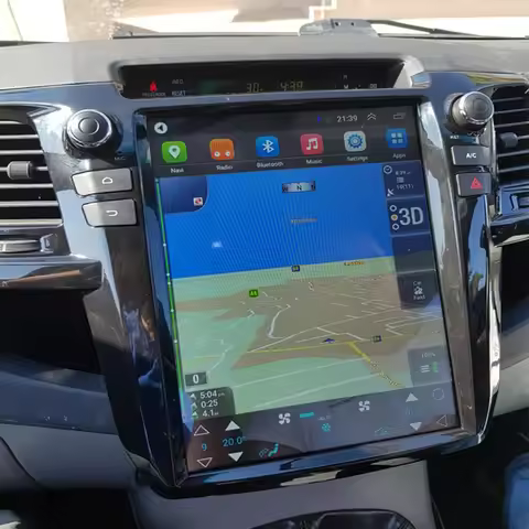 Tesla Style Android Radio For Toyota Fortuner / Hilux SR5 SW4 Revo 2005 - 2014 Car Multimedia Player