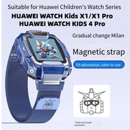 Gundam metal watch strap for HUAWEI WATCH KIDS 4 Pro strap HUAWEI WATCH Kids X1/X1 Pro strap