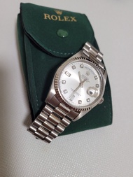 Rolex daydate white gold 18239 + cert