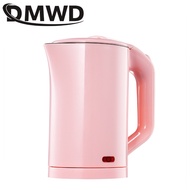 DMWD 110V220V Travel Electric Kettle MINI Teapot Cup Heater Portable Stainless Steel 0.8L Hot Water Quick Heating Pot Boiler