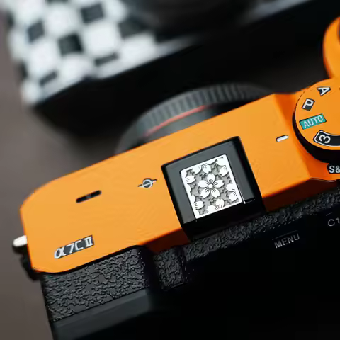 Camera Hot Shoe Cover Metal Camera Decoration For Sony A1 A7C A7S3 A7C2 A6300 A6400 A6700 FX3 ZVE1 Z