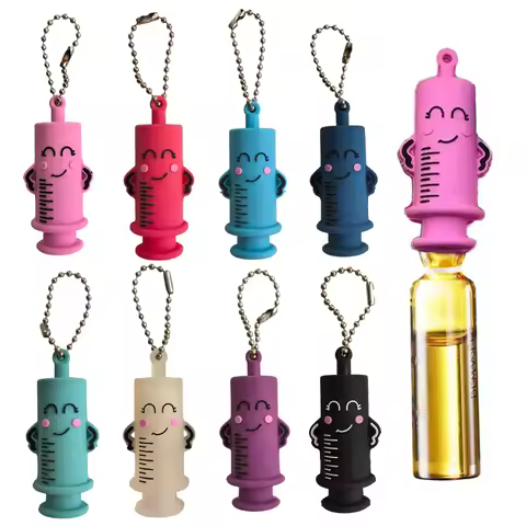 Opener Ampoule Bottle Keychain Doctor Ampoule Bottle Opener Aid Syringe-Shaped Cutter Nurse Medicati