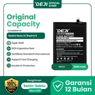 DEJI Baterai BN54 Redmi Note 9 / Redmi 9 5020mAh 3.87V