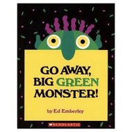 Go Away Big Green Monster By Ed Emberley English Picture Book Early Learning Story Books for Kids Children Montessori Reading Gifts