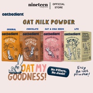 OATBEDIENT Oat Milk Powder / Chocolate Oat Milk / Oats & Chia Seeds / Lite 28G/35G ( 12's/BOX ) oatm