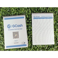 gcash transaction record notebook