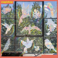 XPS Static Window Cling Electrostatic Window Decal Waterproof Rainbow Prism Window Cling Colorful Pv