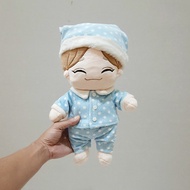 Boneka Oppa Exo Baekhyun Costum Piyama Size 35 cm/ Boneka Oppa