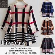 JUMBO TOP BIGSIZE PLAIDWanita - DIANORA BLOUSE