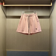（ALO） Super Trendy Small Pony Logo Embroidered Shorts For Women 2025 Summer Korean Style Casual High