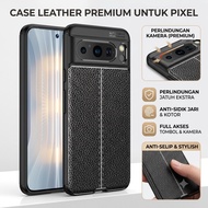 Raja CASE FOR GOGGLE PIXEL 8 8A/ 8 PRO AUTOFOCUS LEATHER SOFTCASE SILICONE TPU LEATHER ELEGANT SLIM 
