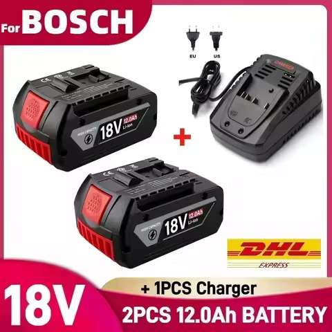 ️Original 18V 8AH 10AH 12AH batteries for Bosch 18v battery Draadloze professional system GWS180 GDR