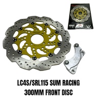 LC4S/Y125Z/KRISS-2 SUM RACING 300MM FRONT DISC SET
