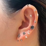 Devil Nail Acupoint Sticker, Eyebrow Sticker without Pierced Ear Sticker Ear Bean Sticker Fashion Ve
