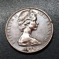New Zealand QE II 2 Cent 1976