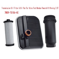 1Set Automatic Transmission Oil Filter & Oil Pan for Mondeo Powershift Winning 2.0T 7M5R-7G186-AC-MY
