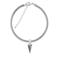 Vitrail Medium Spike Charm Bracelet Embellished with Premium Grade Austrian Crystal