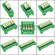 AC Input Relay Module AC 110V Or 220V Slim DIN Rail Mount 12Amp DPDT Power Relay Interface Module