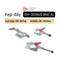 Clamping arms GH-301AM, GH-301BM, GH-301AL are used to clamp workpieces in machining production