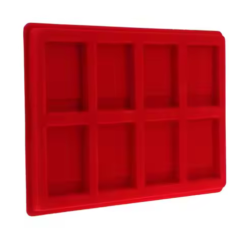 8 Grids Velvet Frame Coin Display Exhibition Tray Coin Collection Box Coin Case for PCGS NGC Display