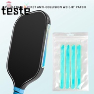 4Pcs Pickleball Paddle Weight Tape, Wear-Resistant Universal Paddle Balance Sticker, Stylish Enhance