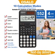【SG stock】OSALO 991EX CW Scientific Calculator with 552 Functions and Display, Natural(1Year Local W