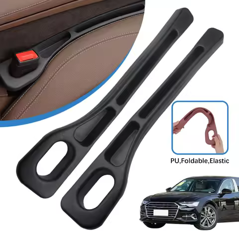 2pcs Car Seat Gap Filler Between Seats For Audi A6 B8 B9 A5 A6 C5 C6 C7 A7 A8 S3 Q3 Q5 Sportback FY 