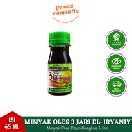 Minyak Daun Bungkus 3 Tiga Jari El Iryaniy 45 ml BPOM Original BISA BAYAR DI TEMPAT (COD)