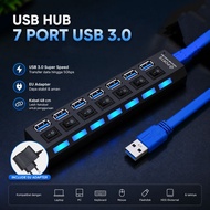USB Type 7-Port USB 3.0 High Speed Extender Hub - Y445