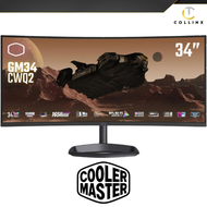 34inches Cooler Master GM34 CWQ2 High Performance Gaming Curved Monitor | UWQHD 3440 x 1440 Resoluti