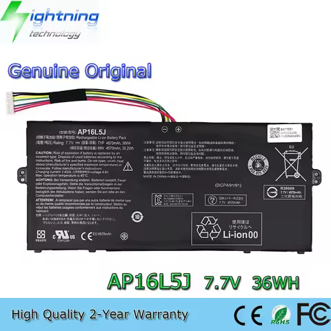 AP16L5J 7.7V 36Wh Laptop Battery for Acer Swift 5 SF514-52T SF514-52TP-84C9 SF514-53T Pro