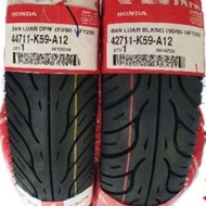 Front REAR TUBELESS TIRE PACKAGE 80/90-14 90/90-14 MATIC FEDERAL HONDA AHM RING 14