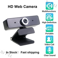 DJ 7-11 Webcam HD Web Camera Web Cam Video Chat Recording Camera Usb with HD Mic with Microphone For